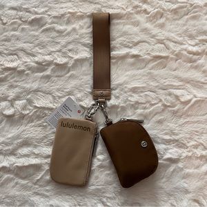 Lululemon Dual Pouch Wristlet Trench/Allspice